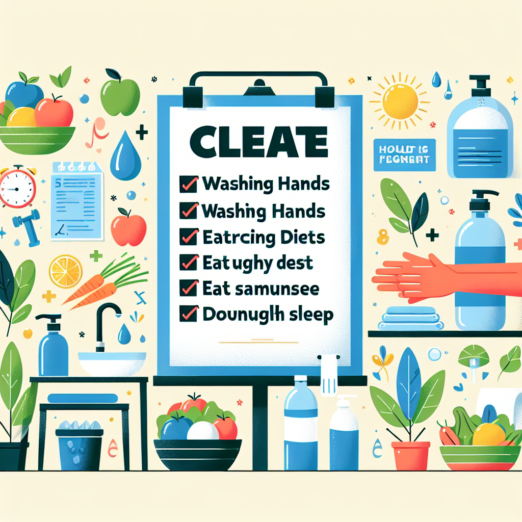 Tips Membuat Poster Hidup Bersih dan Sehat yang Mudah Digambar untuk Pemula