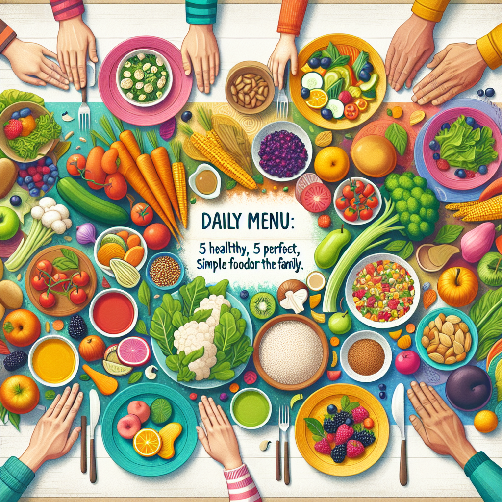 Ide Menu Harian: Makanan 4 Sehat 5 Sempurna Sederhana untuk Keluarga